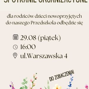 Zebranie organizacyjne